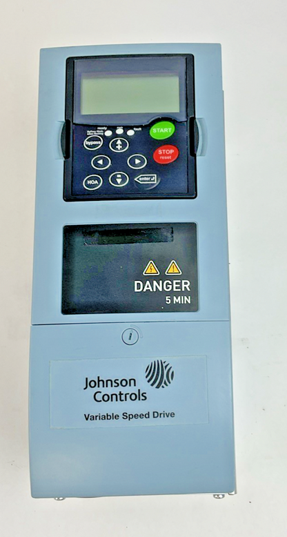 JOHNSON CONTROL VS007410A-00000 VARIABLE SPEED DRIVE HP:7.5VT 500V 50/60HZ 12A
