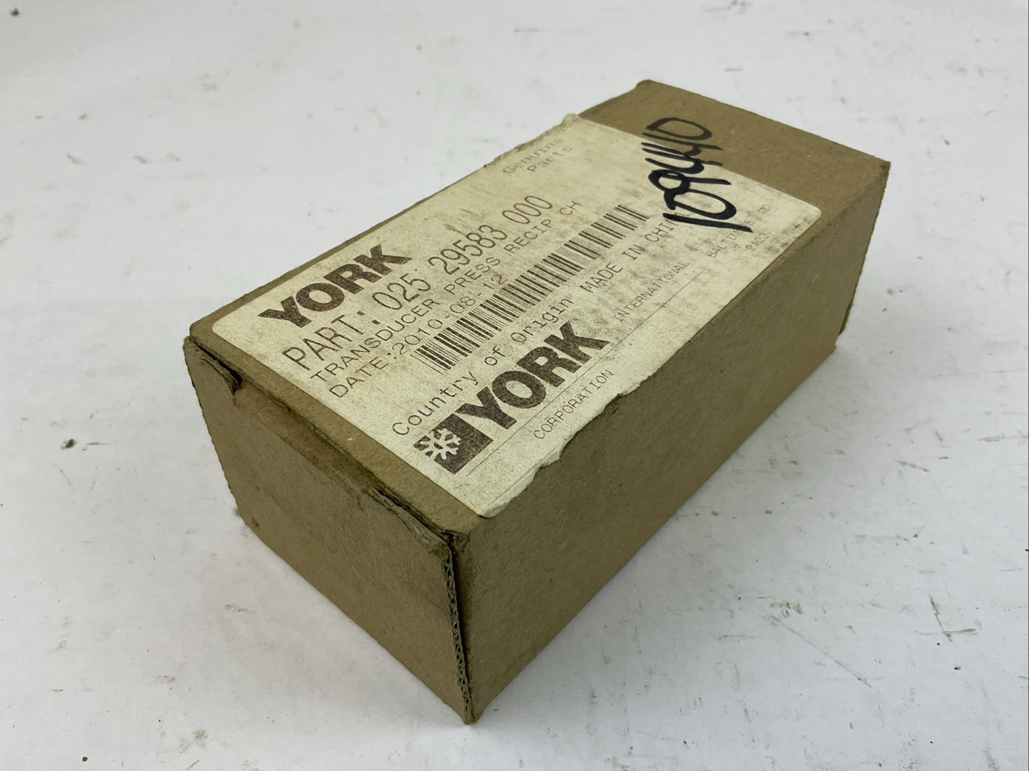 YORK 025 29583 000 TRANSDUCER PRESS RECIP CH