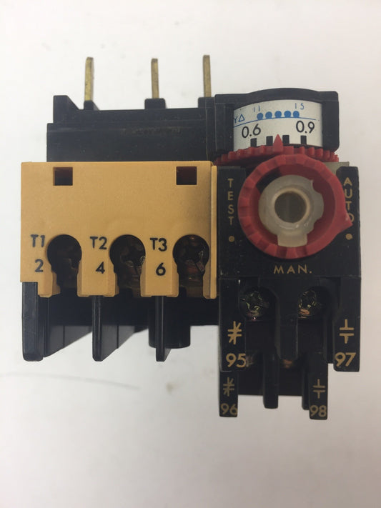 ALLEN BRADLEY 193-BSA90 OVERLOAD RELAY SER A 0.6-0.9A