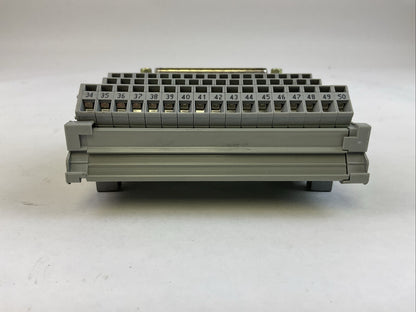 WAGO PCB-148 50036746 50 PIN D-SUB MOD CONNECTOR MODULE