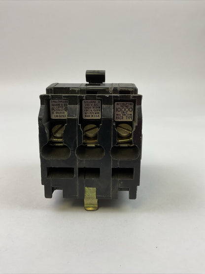 SQUARE D QOB320 BOLT-ON CIRCUIT BREAKER 3P 20AMP 240VAC