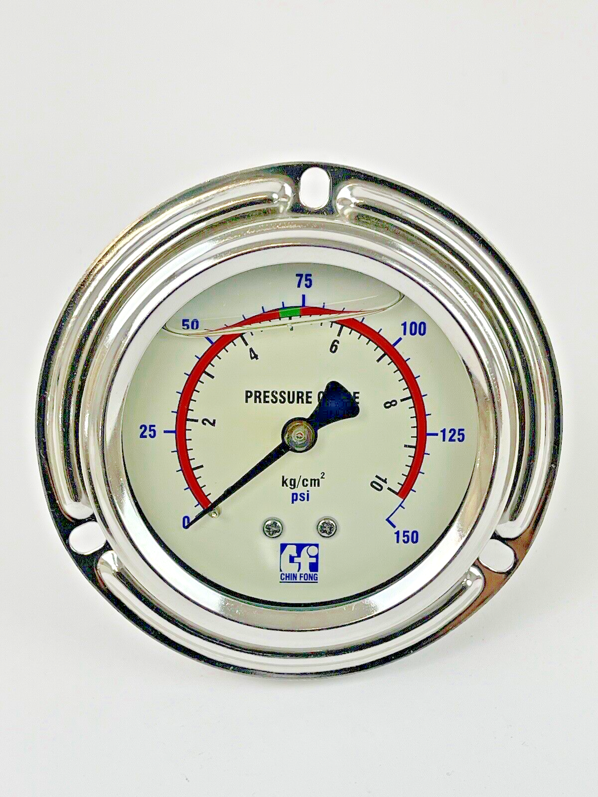 CHIN FONG - 1549009 - PRESSURE GAUGE - 60mm DIAMETER, 4mm NPT BM, 0-150 PSI