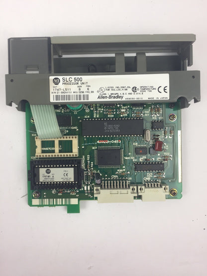 ALLEN BRADLEY 1747-L511 PROCESSOR UNIT SER B