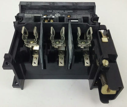 ALLEN BRADLEY 1494V-DR666 FUSIBLE DISCONNECT SWITCH,W/ 1494V-FSR666 & 1494V-DS60
