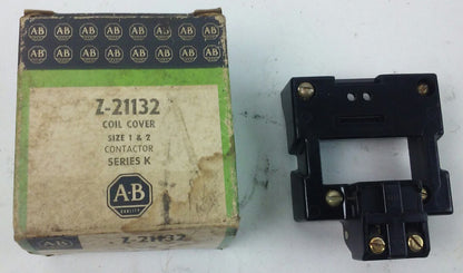 ALLEN BRADLEY Z-21132 COIL COVER, SIZE 1 & 2 CONTACTOR, SERIES K, NEW