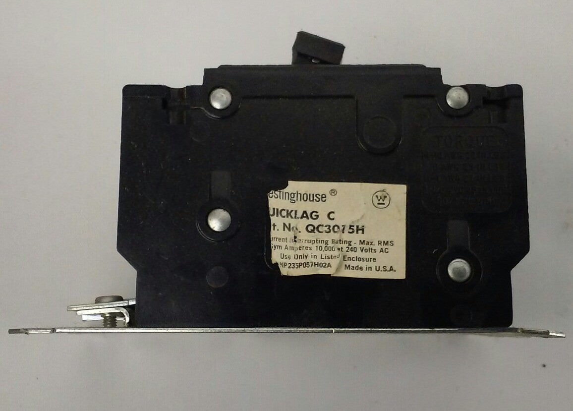 WESTINGHOUSE QC3015H 3P 15A 240V CIRCUIT BREAKER
