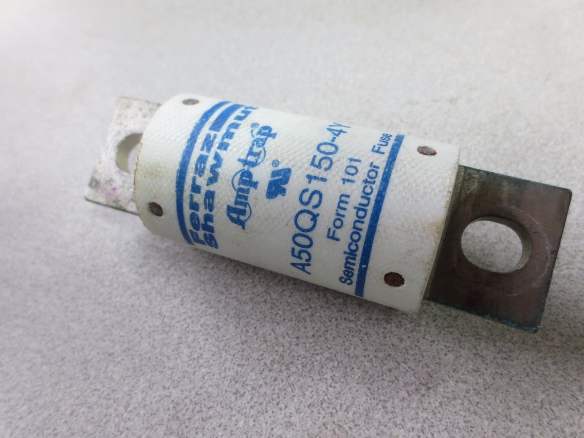 FERRAZ SHAWMUT A50QS150-4Y AMP-TRAP FUSE - 160A, 500VAC / 200KA - 500VDC / 87KA