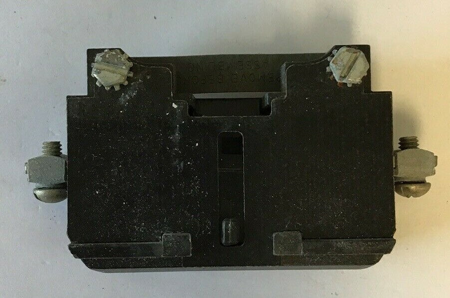 CUTLER HAMMER 10933H1A AUXILIARY CONTACT N.O. SIZE0-1***LOTOF2***