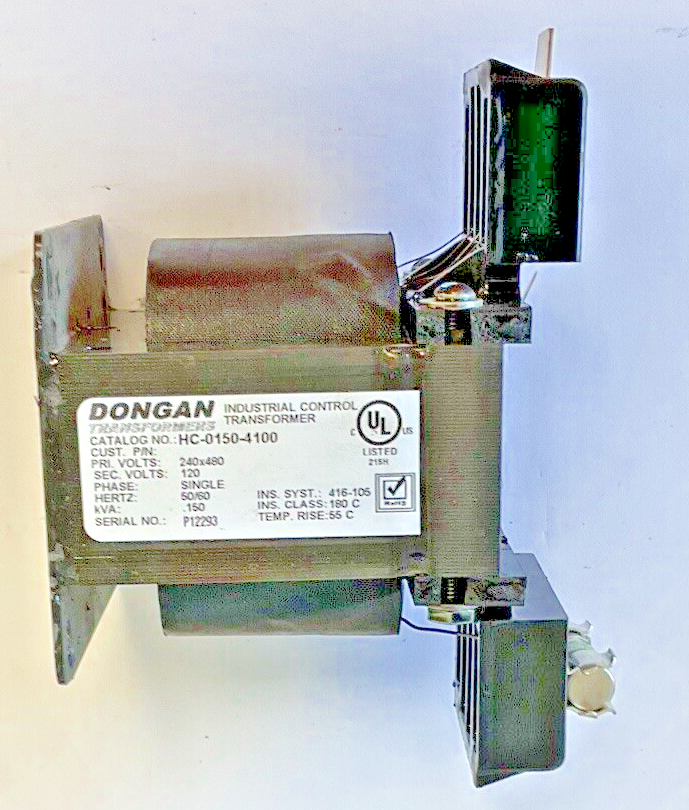 DONGAN HC-0150-4100 TRANSFORMER 240/480V 1PH 50/60HZ .150KVA