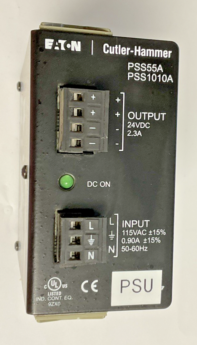 EATON PSS55A PSS1010A POWER SUPPLY 24VDC 2.3A 115VAC