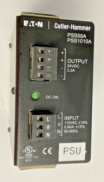 EATON PSS55A PSS1010A POWER SUPPLY 24VDC 2.3A 115VAC