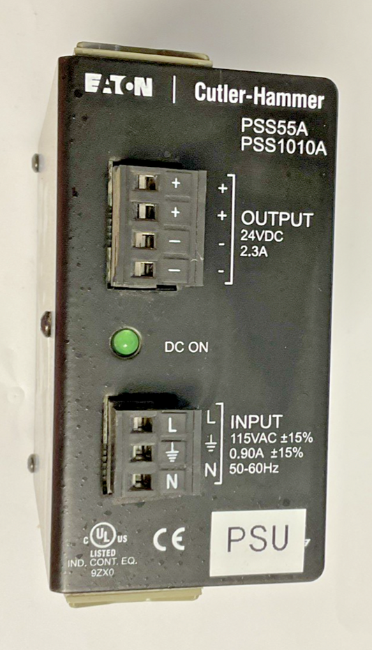 EATON PSS55A PSS1010A POWER SUPPLY 24VDC 2.3A 115VAC