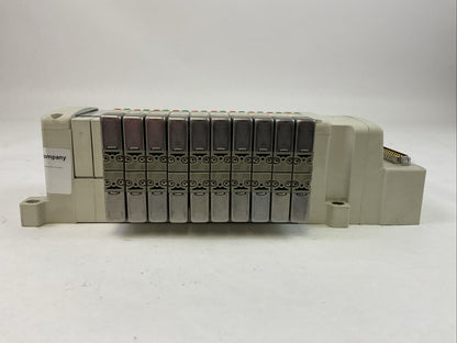 SMC VV5QC11-12C4FD0-N D-SUB CONNECTOR BASE (10)VQC1401N-51 SOLENOID VALVE
