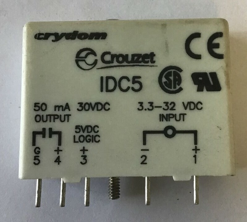 CRYDOM IDC5 CROUZET 50MA 30VDC INPUT LOGIC***LOTOF5***