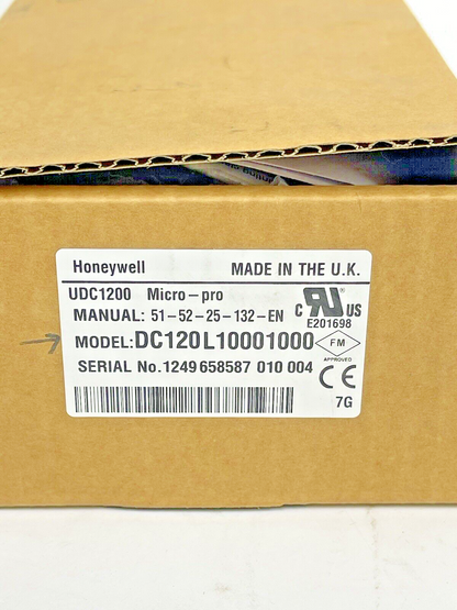 HONEYWELL - DC120L10001000 - MICRO-PRO UNIVERSAL DIGITAL CONTROLLER - UDC120L