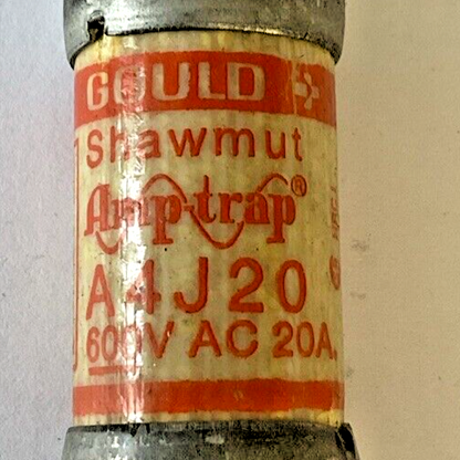 GOULD A4J20 FUSE 600VAC 20A ***LOTOF7***