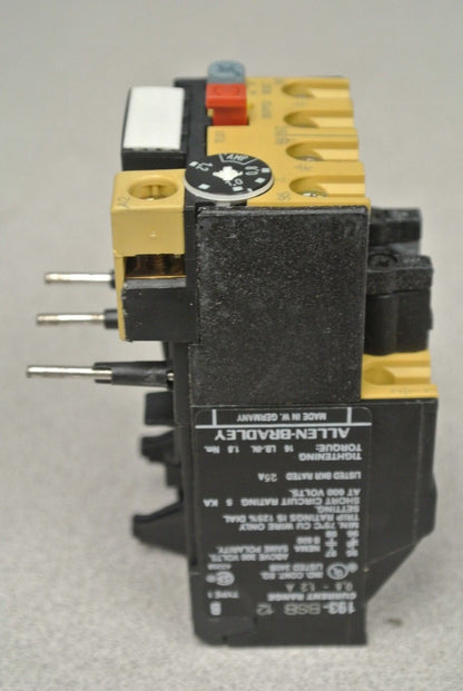 ALLEN-BRADLEY 193-BSB12 BIMETALLIC OVERLOAD RELAY 0.8-1.2A / NEW SURPLUS