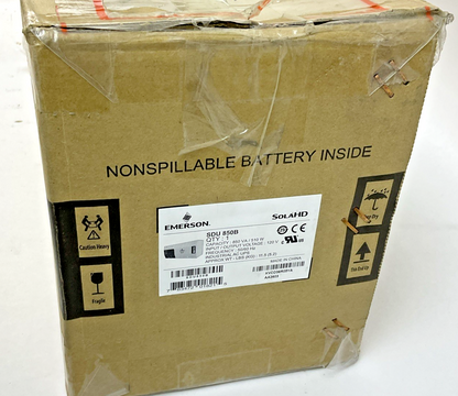 EMERSON SDU-850B INDUSTRIAL AC UPS SOLA HD 850VA 510W 120V 50/60HZ