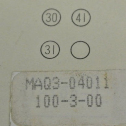BARBER-COLMAN MAQ3-04011 / 100-3-00 / DIGITAL TEMPERATURE CONTROLLER