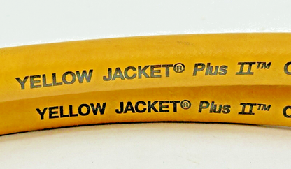 YELLOW JACKET - PLUS II 60" 1/4" CHARGING HOSE - YELLOW - 3000 PSI / 600 PSI
