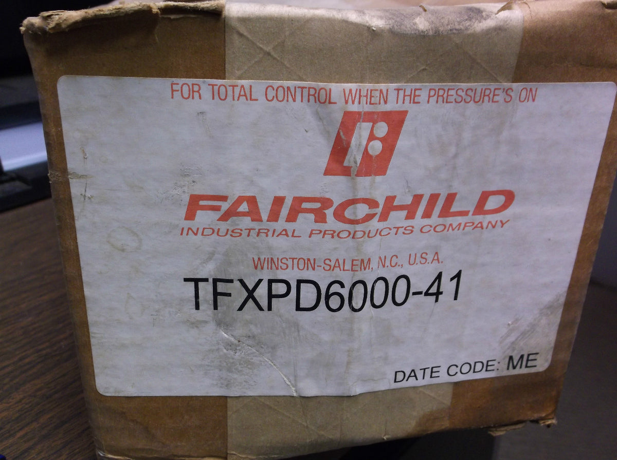 FAIRCHILD INDUSTRIAL PRODUCTS TFXPD6000-41 ELECTRO-PNEUMATIC TRANSDUCER NIB