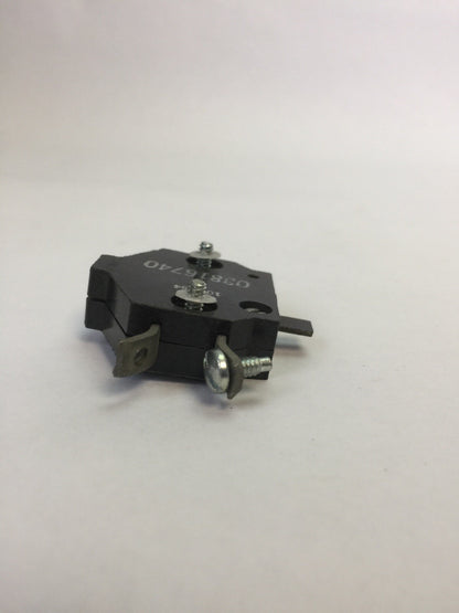 CUTLER HAMMER 10-3654 AUXILIARY CONTACT 3AMP 600VAC