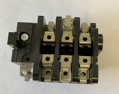GENERAL ELECTRIC CR324C210A1 600VAC 2 LEG BLOCK OVERLOAD RELAY 27A