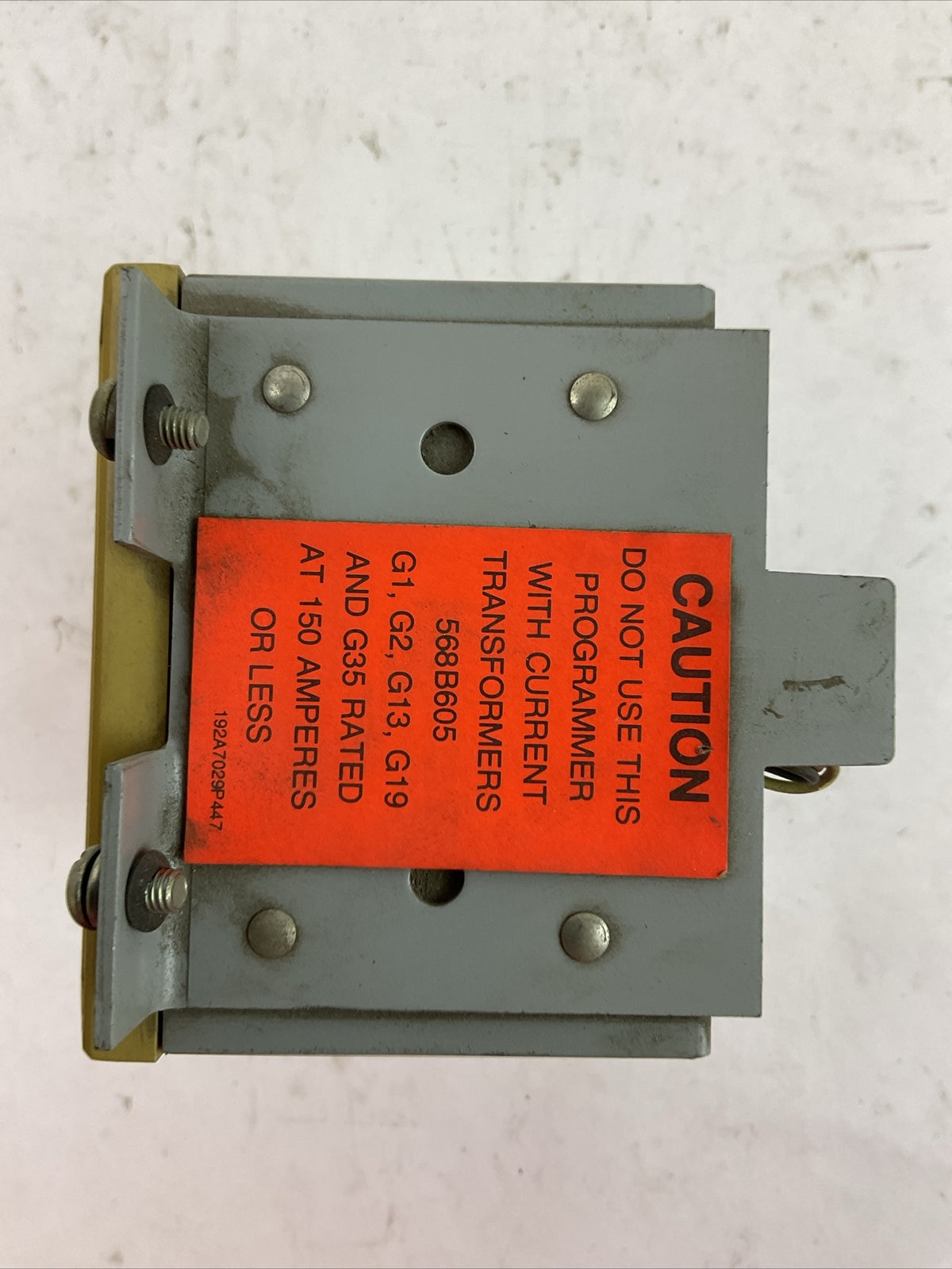 GE 568B604G21 SOLID STATE TRIP DEVICE TYPE SST