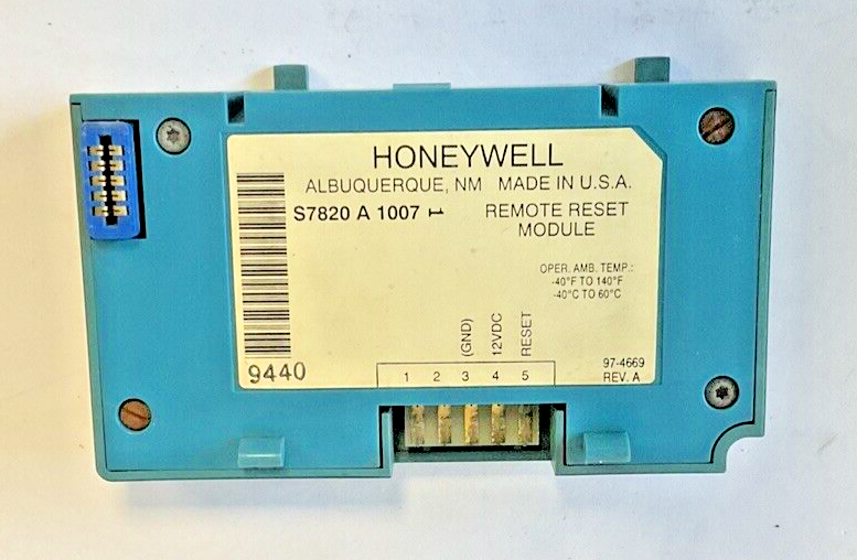 HONEYWELL RM7800 L 1012 BURNER CONTROL MODULE
