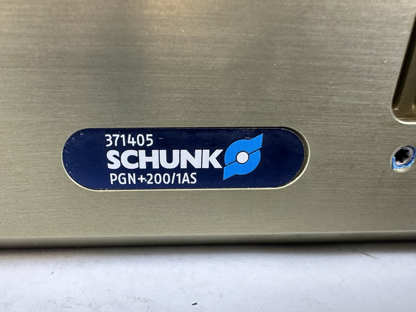 SCHUNK PGN+200/1-AS 371405 UNIVERSAL PNEUMATIC GRIPPER