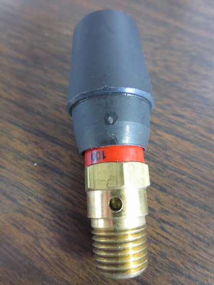 GRAINGER / CONTROL DEVICES 4TK23 BRASS AIR SAFETY VALVE w/ HARD SEAT VALVE - NEW