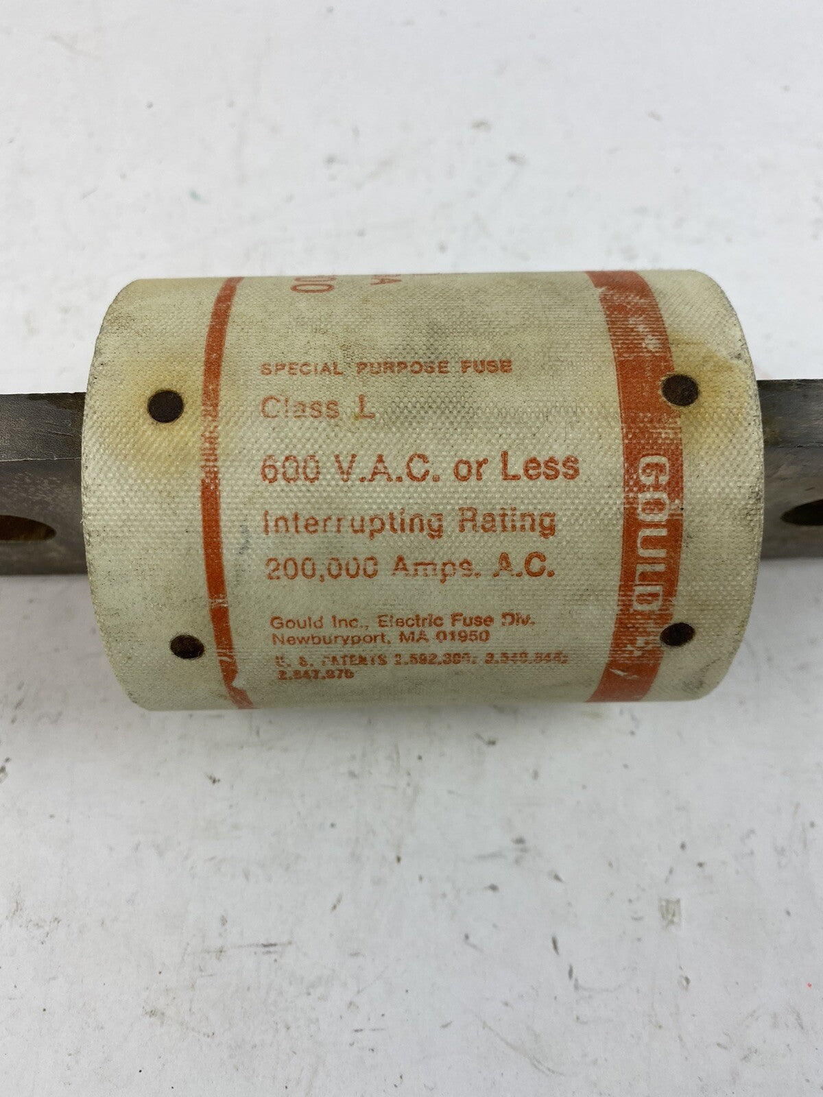 Gould Shawmut Amp-trap A4BY1600-55BA 1600A 600V Fuse
