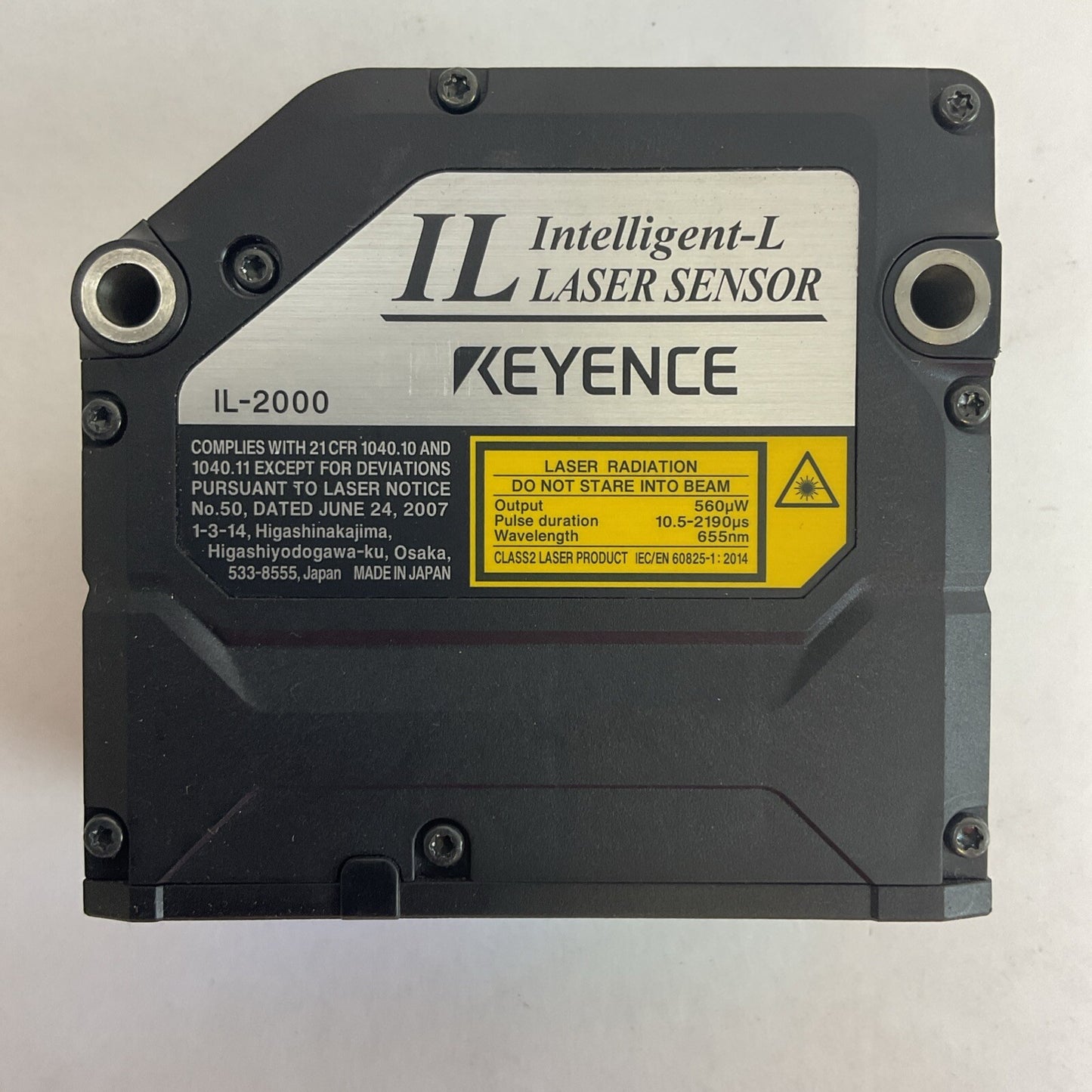 KEYENCE IL-2000 INTELLIGENT-L LASER SENSOR