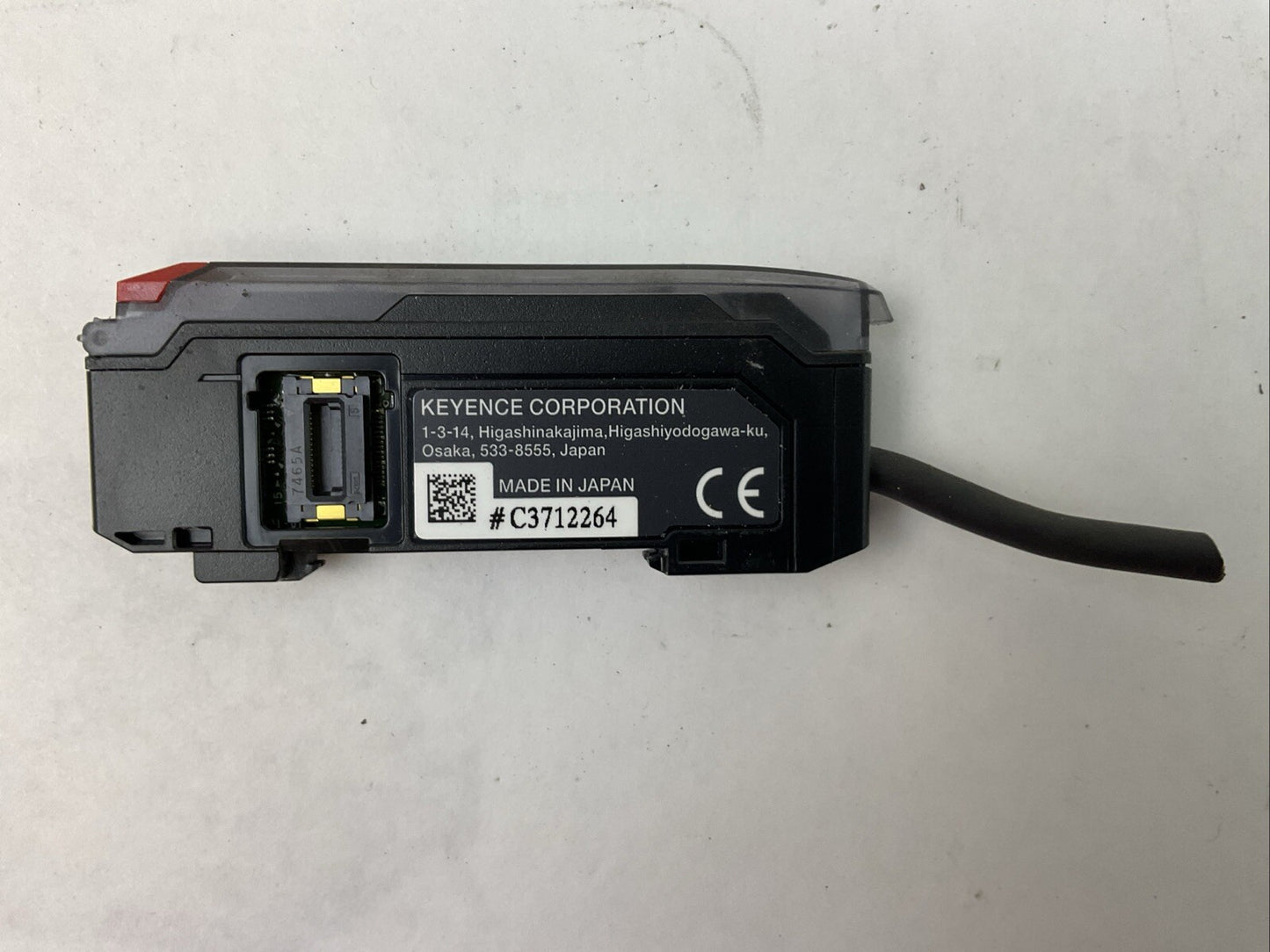 KEYENCE FS-MC8N LASER SENSOR 10-30VDC