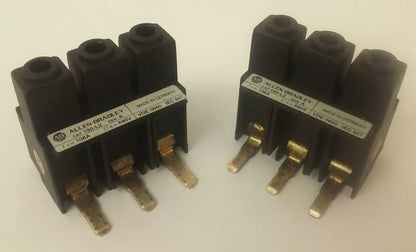 ALLEN BRADLEY 190-L2 SERIES A THREE PHASE EXTENSION TERMINAL 600V 100A(LOT OF 2)