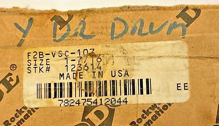 DODGE F2B-VSC-107 FLANGE BEARING 1-7/16