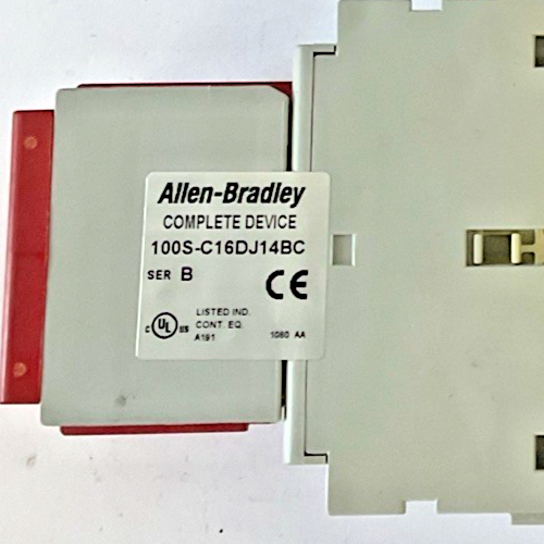 ALLEN BRADLEY 100S-C16DJ14BC CONTACTOR SER.B | 100-C16D*10 W/ 100S-F