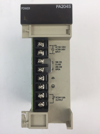 OMRON SYSMAC PA204S PLC POWER SUPPLY