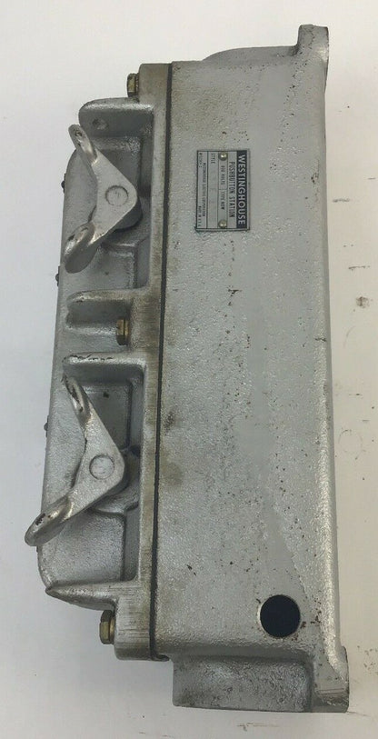 WESTINGHOUSE TYPE HDW PUSHBUTTON STATION 43 E 1308  600VOLTS