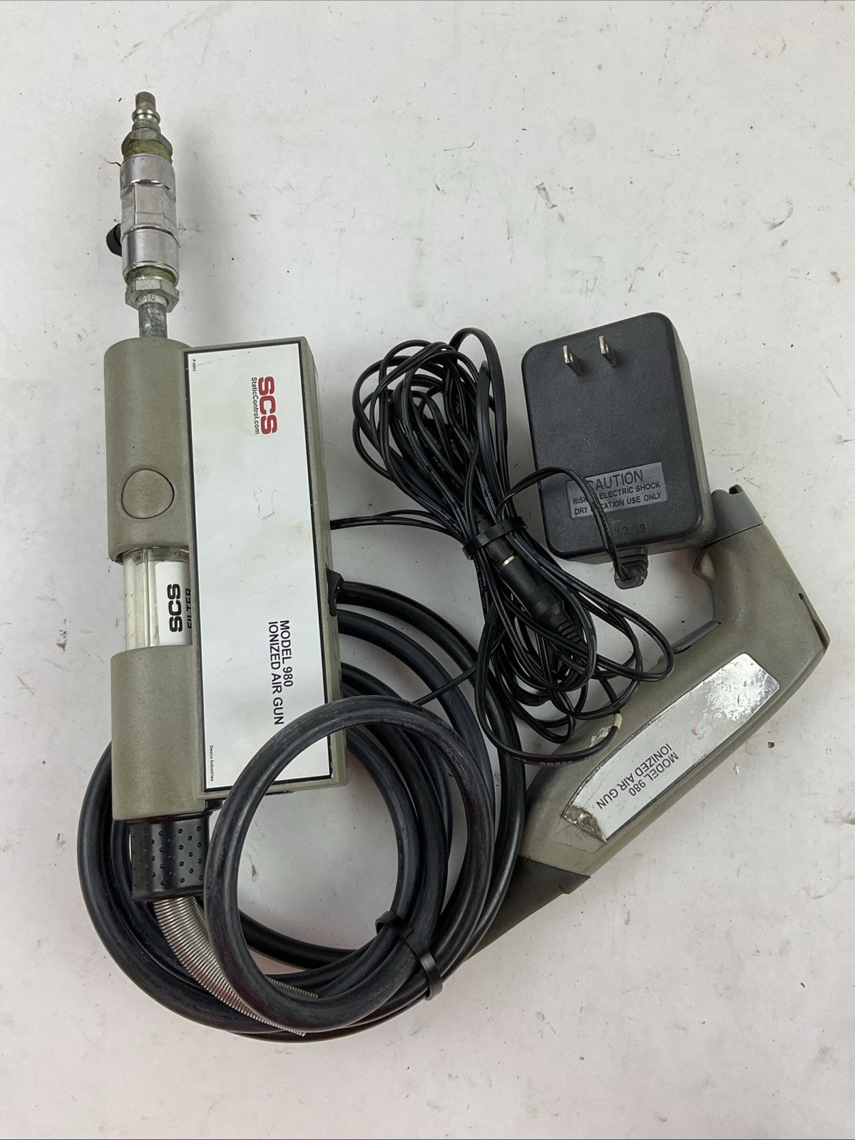 SCS MODEL 980 IONIZED AIR GUN