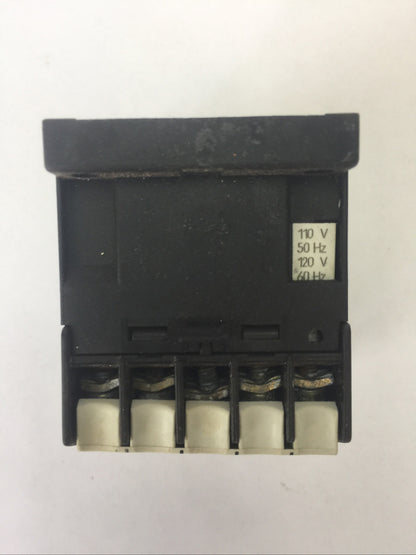 KLOCKNER MOELLERT DIL ER-22 CONTACTOR RELAY 120V 60HZ 110V 50HZ