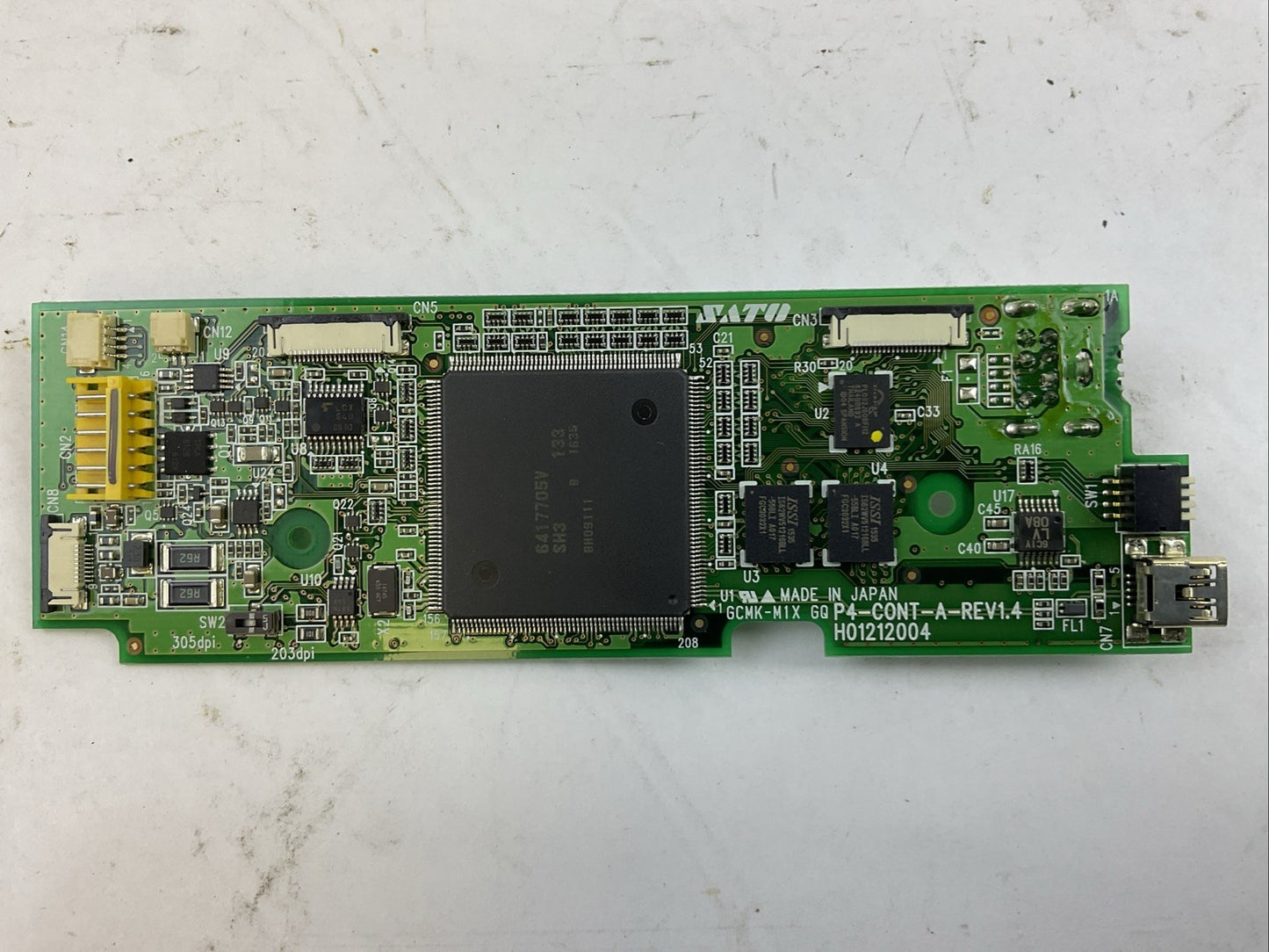 SATO R09145000 MAIN PCB P4-CONT-A REV 1.4
