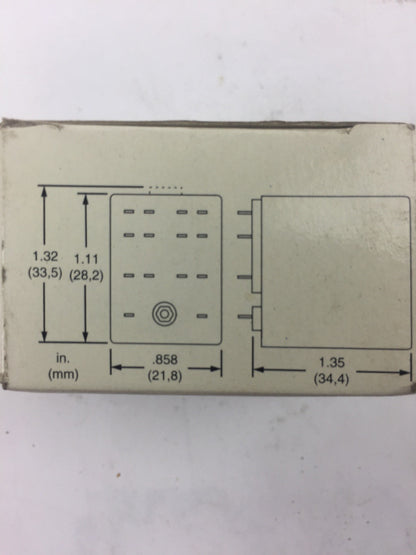 ALLEN BRADLEY 700-HC54Z24-4 CONTROL RELAY 1A 4PDT 24VDC SERIES C TYPE H