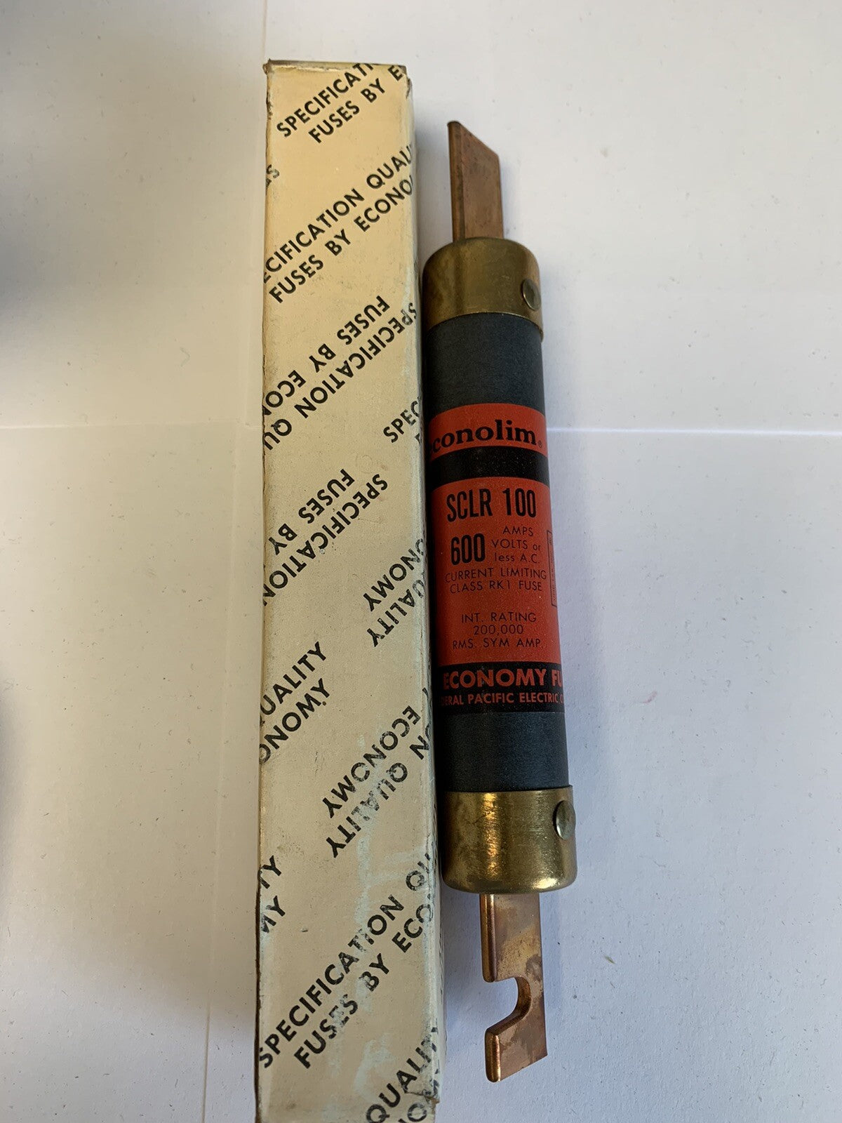 Economy Fuse SCLR100 100A 600V Fuse