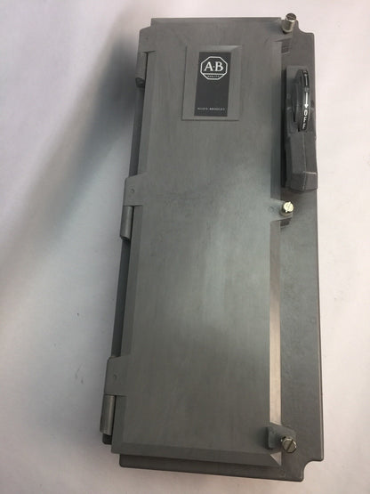 ALLEN BRADLEY 1494F-ASC633 DISCONNECT SWITCH 30 AMP 20HP 600VAC 250VDC FUSIBLE