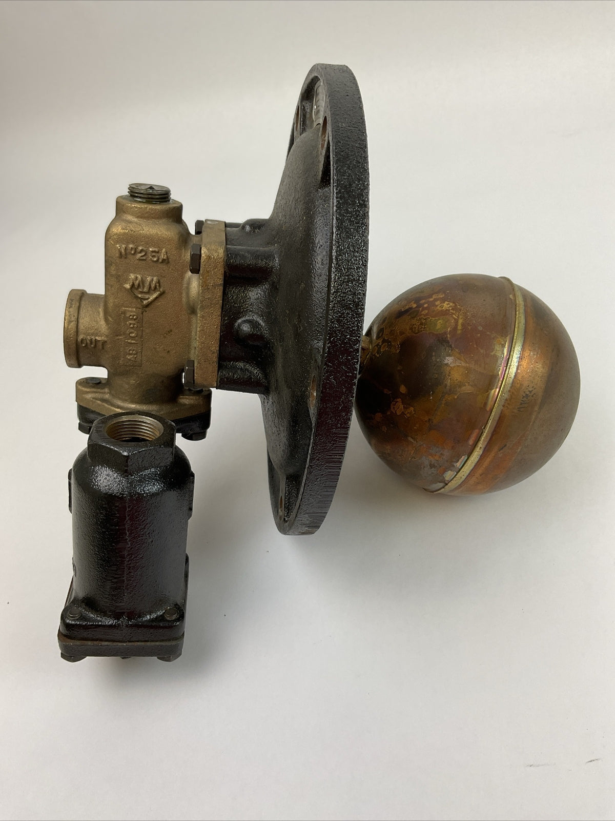 McDONNELL No25A HEAD ASSEMBLY MAX WATER PRESSURE 100LBS MAX BODY PRESSURE 35LBS