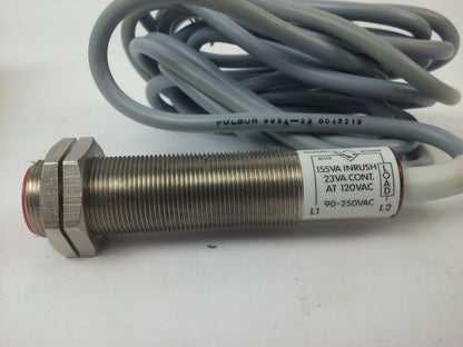 ISSC T18-A110 PROXMITY SENSOR 155VA INRUSH, 23VA CONT. @120VAC, 90-250VAC