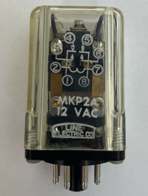 LINE ELECTRIC MKP2A RELAY 12VAC