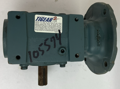 DODGE 17Q10L14 TIGEAR-2 GEAR REDUCER RATIO 10:1 1750RPM *HAS SHELF WEAR*