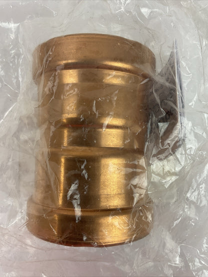 PROPRESS 20733 3" PXP COPPER XL COUPLING W/STOP
